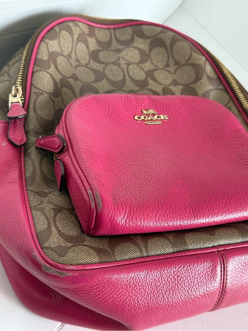 Court Backpack In Signature Canvas c8522 - Picture 12 of 14